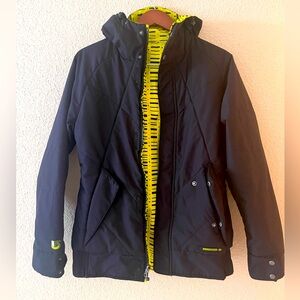 Burton Black and Yellow Ski Jacket